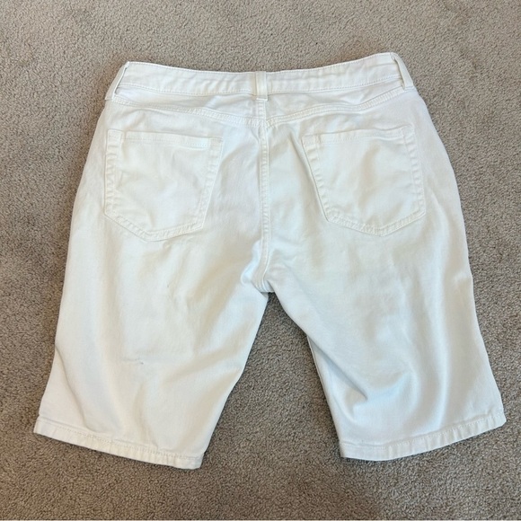 TOPMAN white distressed denim Jean shorts Sz 30🇨🇦 - Picture 2 of 9